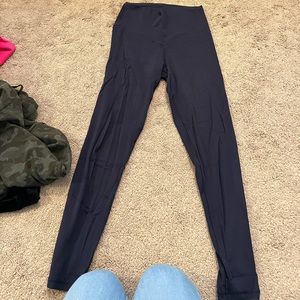 Aerie leggings size M navy blue